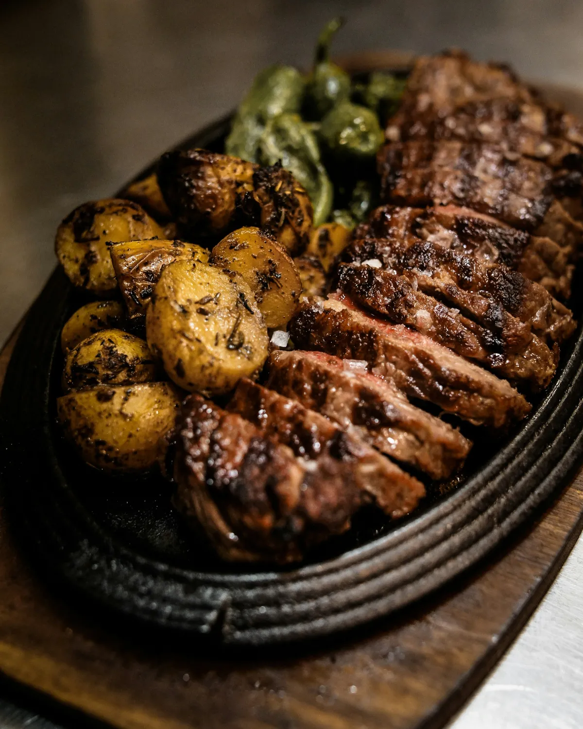 Bife de chorizo a las brasas